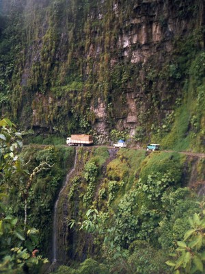 Bolivia Yunga Road 300x400