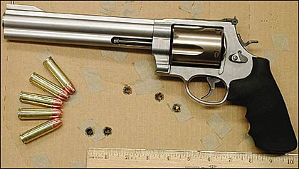 Smith and Wesson500 Magnum