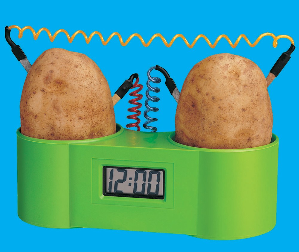 potato electricity science fair project