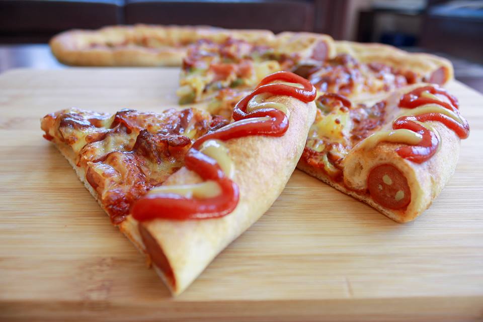 Pizza Hot Dog Stuffed Crust Pizza Hot Dog Stuffed Crust