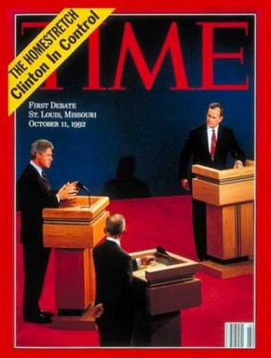 Bill Clinton George Bush Debate