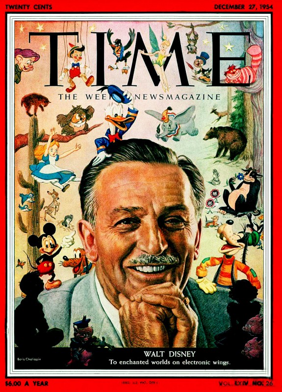 Walt-Disney-Time-Cover-December-27-of-1954