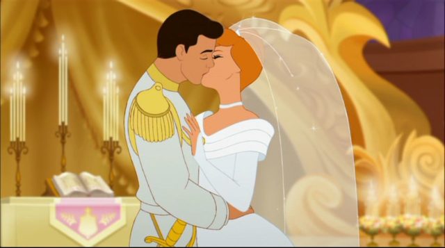 cinderella right headed kiss