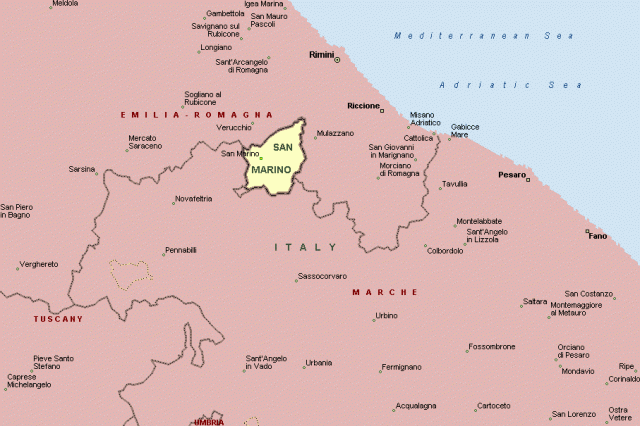 San-Marino-Map