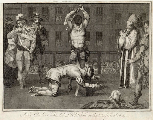 King Charles I executed