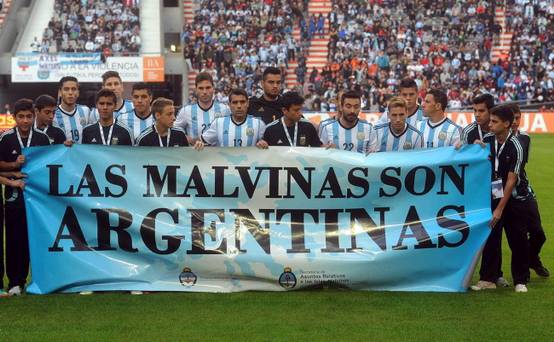 FIFA Fines Argentina over Falklands Banner