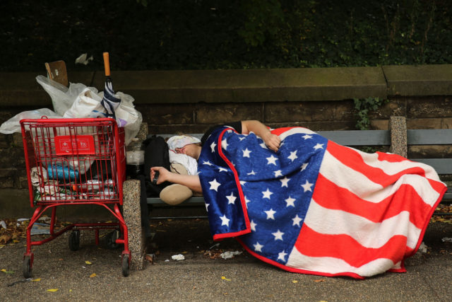 BESTPIX Homelessness Reaches All-Time Record In New York City