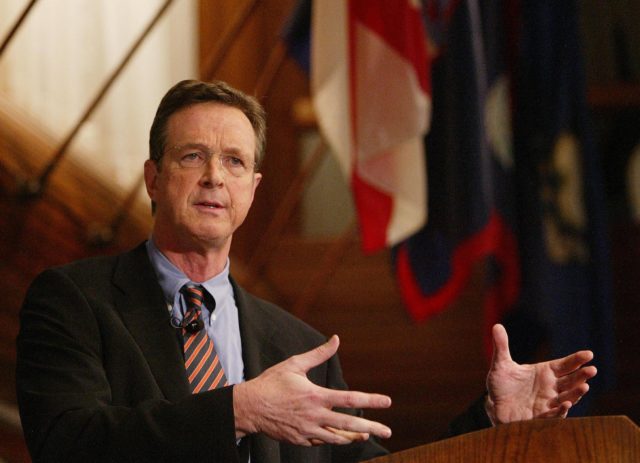 Michael Crichton, author of ``Next,'' a novel about the high-stakes world of genetics speaks at the National Press Club where he was presented the NPC mug which he shares in common with Angelina Jolie, Richard Dreyfus and Joan Collins Washington DC, USA - 28.11.06 Credit: Carrie Devorah / WENN