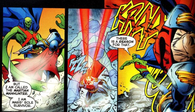 superboy-vs. j'onn 2