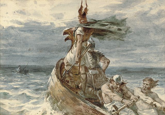 Vikings Heading for Land